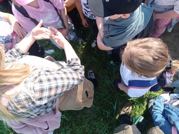 Relacja z rajdu ze Szkołą Podstawową w Lipinach, 